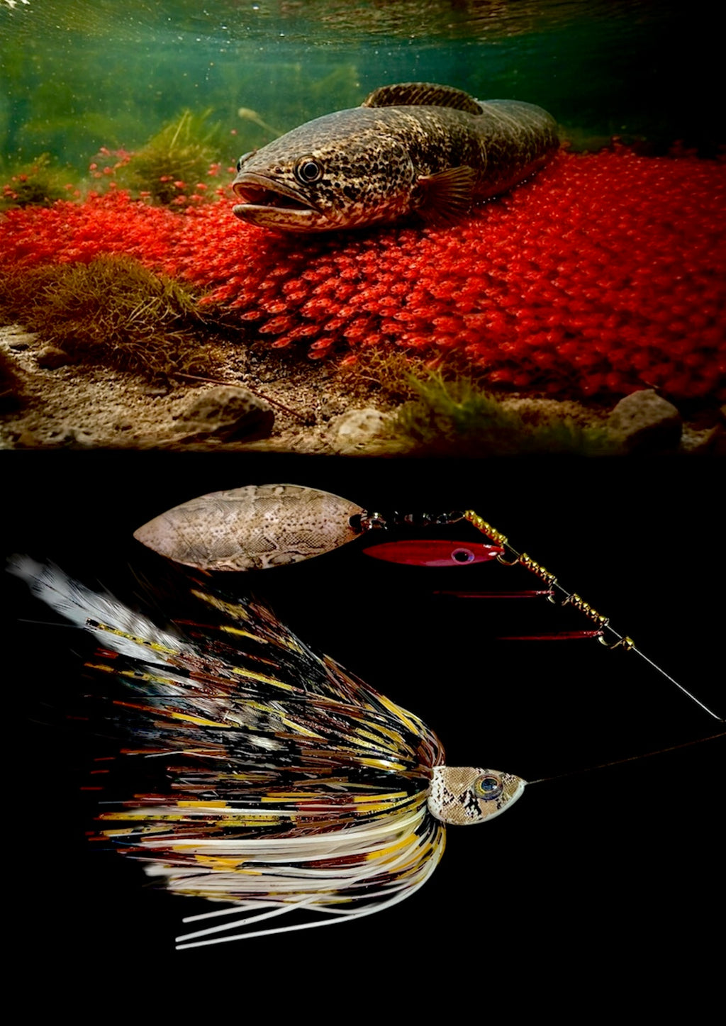 (BTJ Exclusive) “Snakehead family picnic” Spinner Baits!