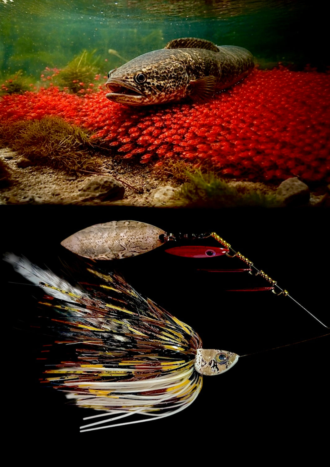 (BTJ Exclusive) “Snakehead family picnic” Spinner Baits!